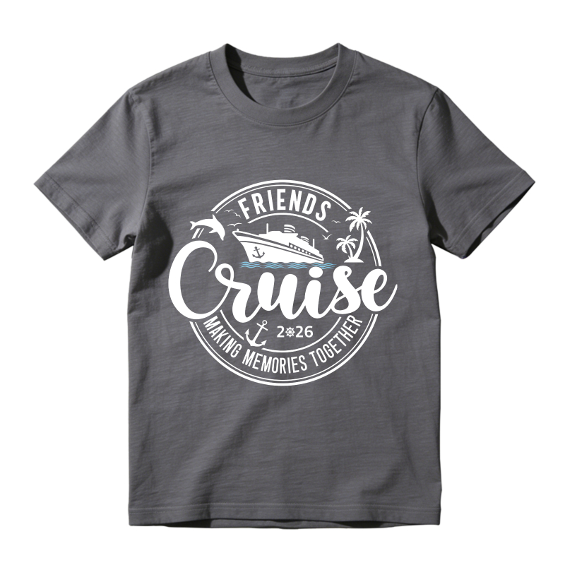 Friends Cruise 2026 Making Memories Together Unisex Classic T-shirt