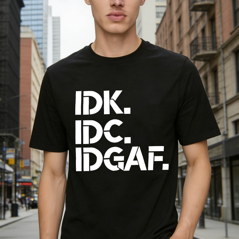 Idk Idc Idgaf Unisex Classic T-shirt