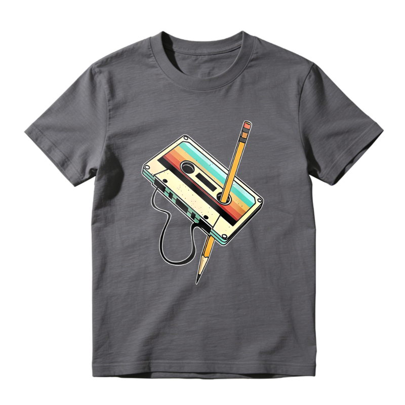 Cassette Tape With Pencil Unisex Classic T-shirt