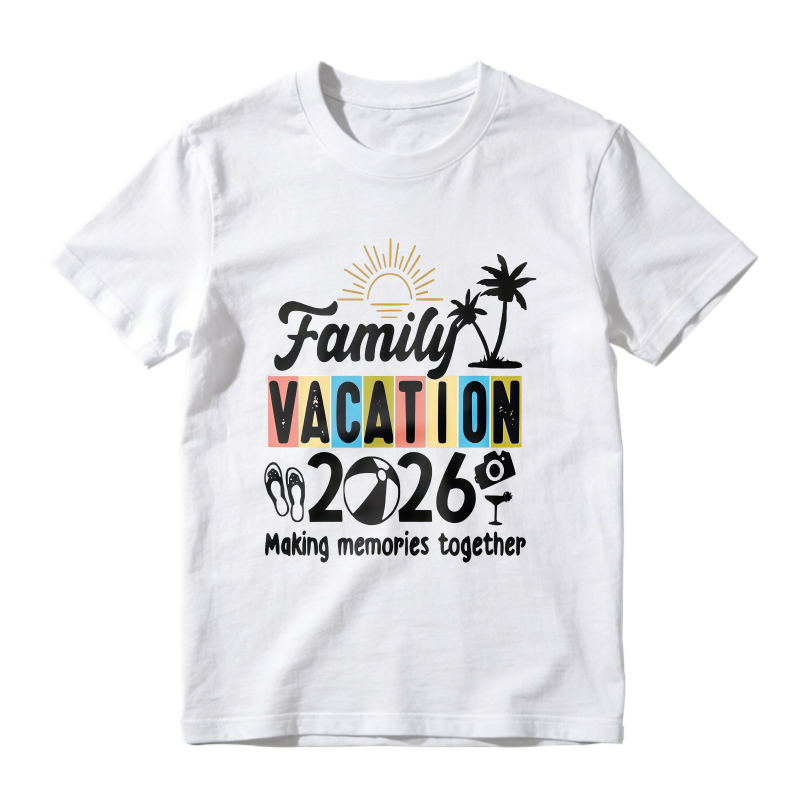 Family Vacation 2026 Making Memories Together Unisex Classic T-shirt