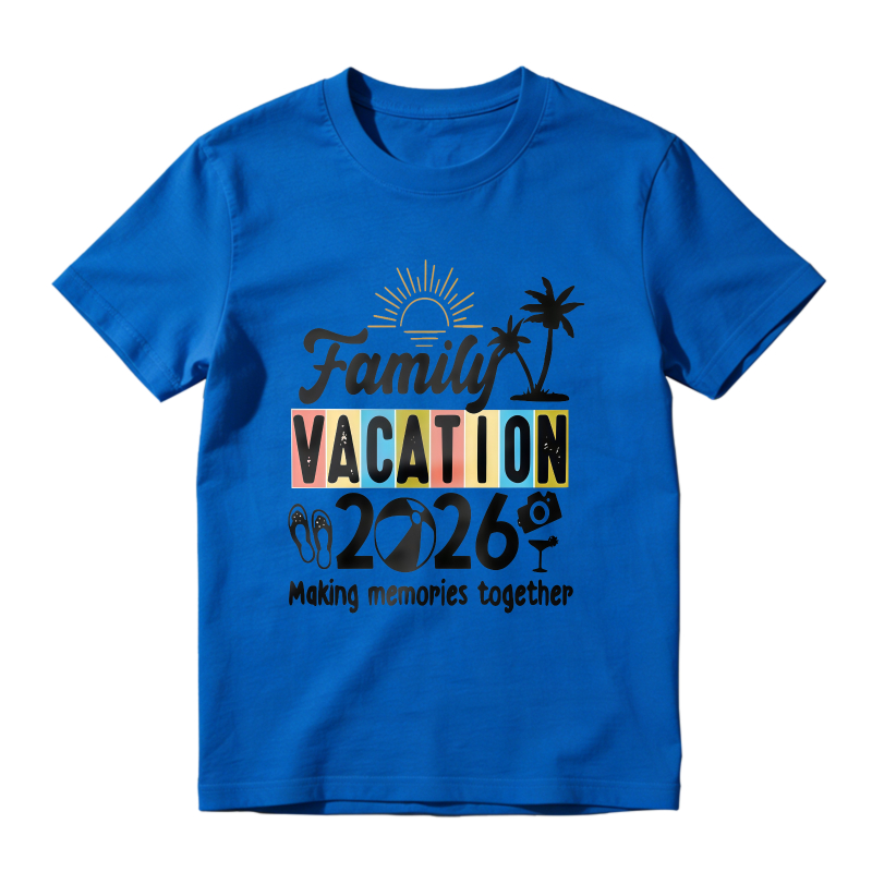 Family Vacation 2026 Making Memories Together Unisex Classic T-shirt
