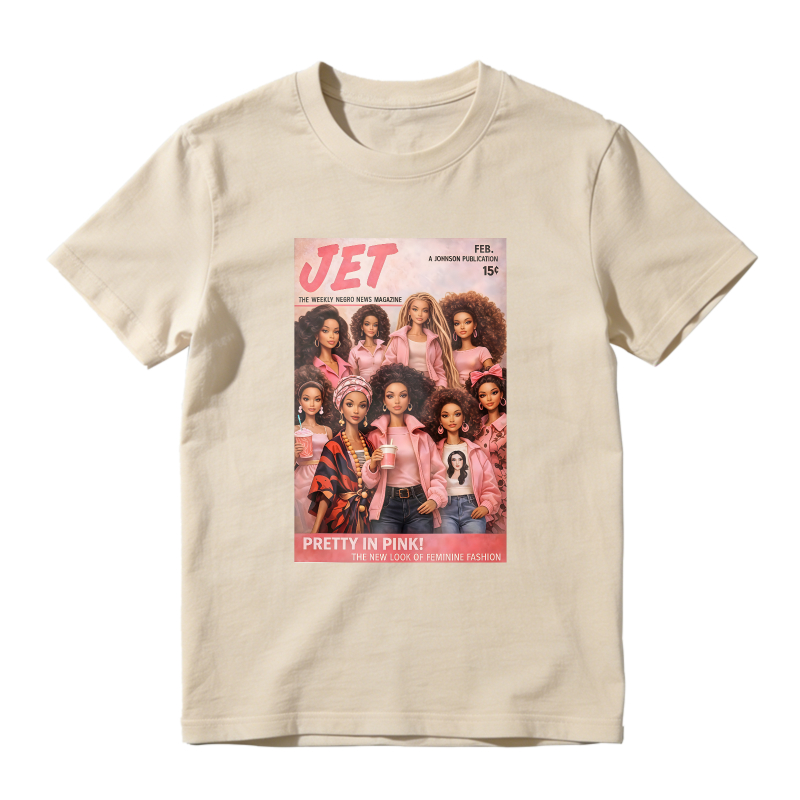 Jet Magazine Cover Pretty In Pink Unisex Classic T-shirt