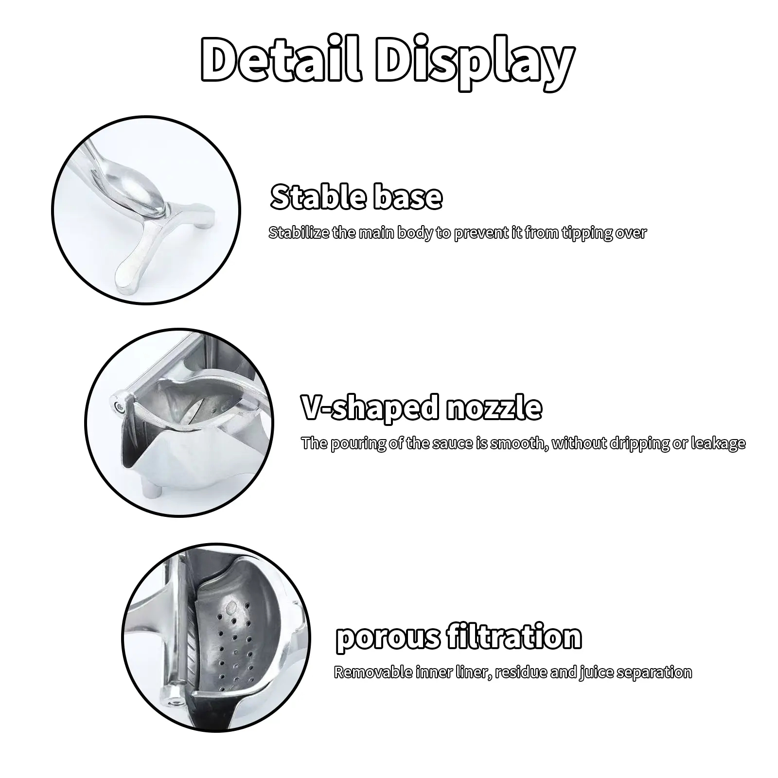 Manual Fruit Juicer - Kitchen Utensil & Gathering Essential, Fresh Juice Extractor Suitable for Outdoor Picnics & Restaurant Use, Utensils, Juicer Hand Press, Hand Juicer Squeezer