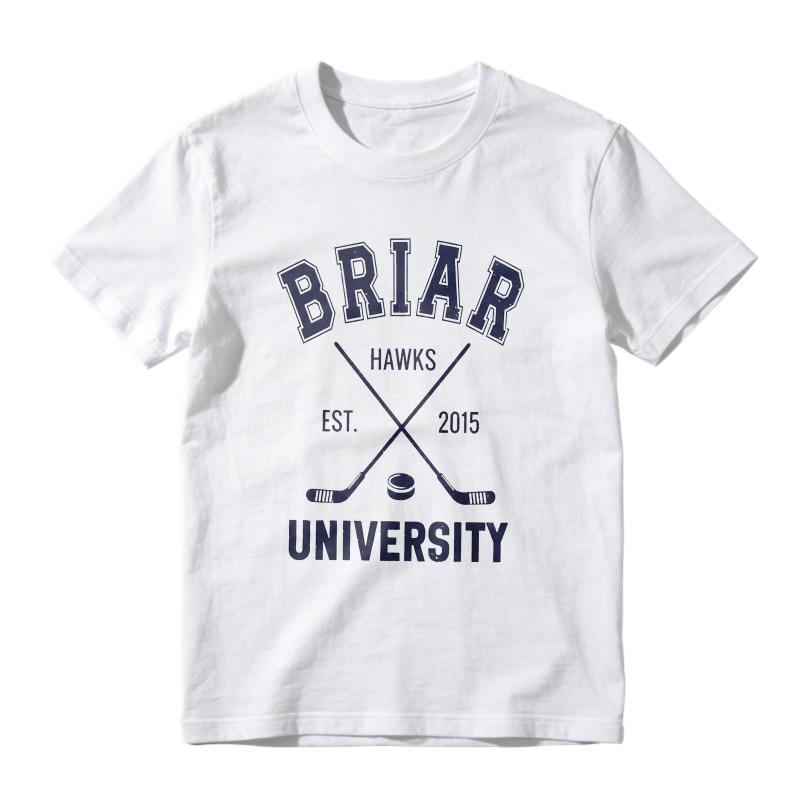 Briar Hawks University Hockey Team Est 2015 Unisex Classic T-shirt