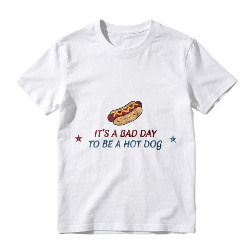 Hot Dog It S A Bad Day To Be A Hot Dog Unisex Classic T-shirt