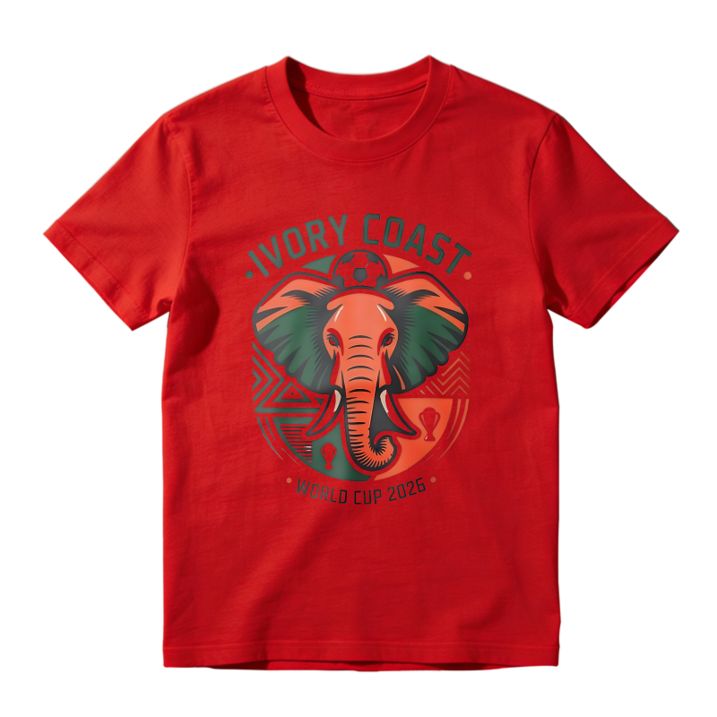 Ivory Coast Elephant World Cup 2026 Unisex Classic T-shirt