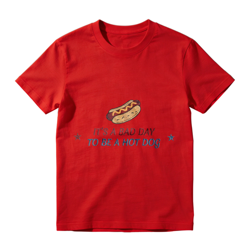 Hot Dog It S A Bad Day To Be A Hot Dog Unisex Classic T-shirt