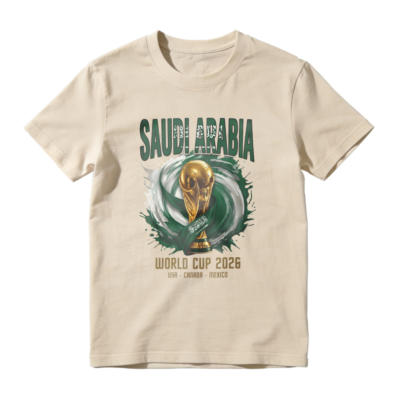Saudi Arabia World Cup 2026 Usa Canada Mexico Unisex Classic T-shirt