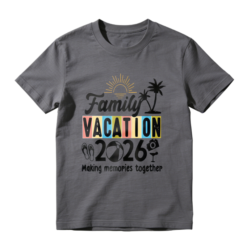 Family Vacation 2026 Making Memories Together Unisex Classic T-shirt