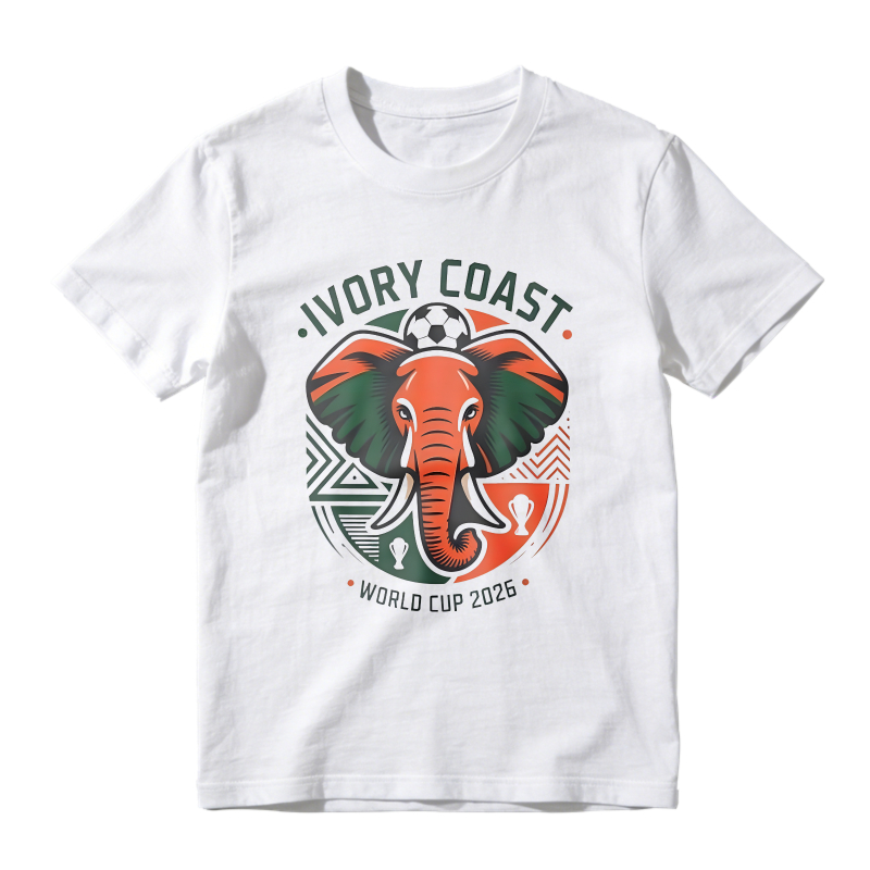Ivory Coast Elephant World Cup 2026 Unisex Classic T-shirt