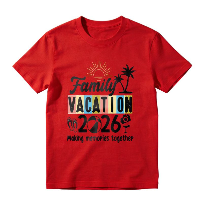 Family Vacation 2026 Making Memories Together Unisex Classic T-shirt