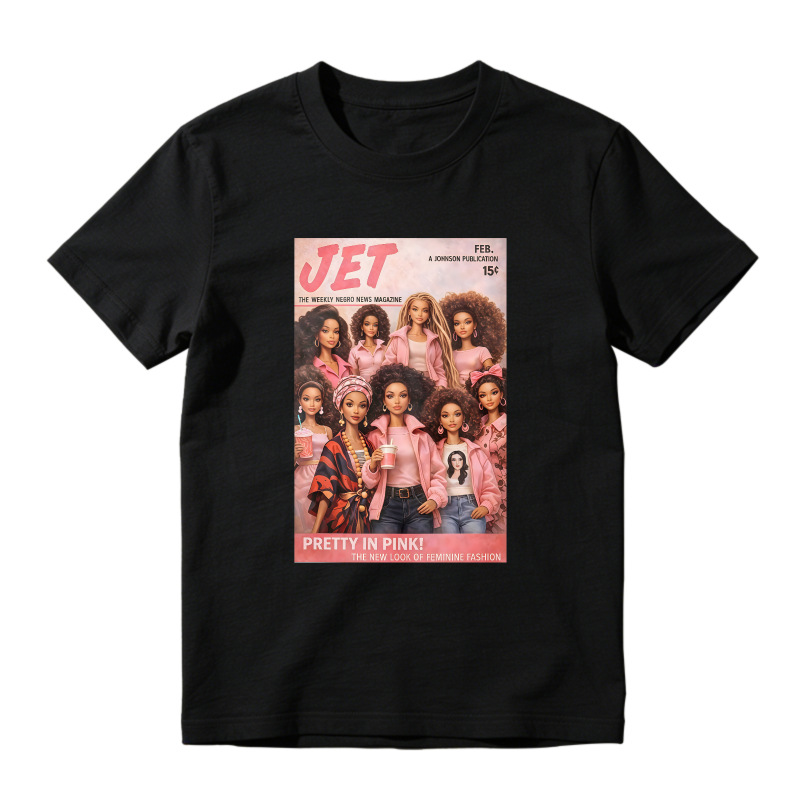 Jet Magazine Cover Pretty In Pink Unisex Classic T-shirt
