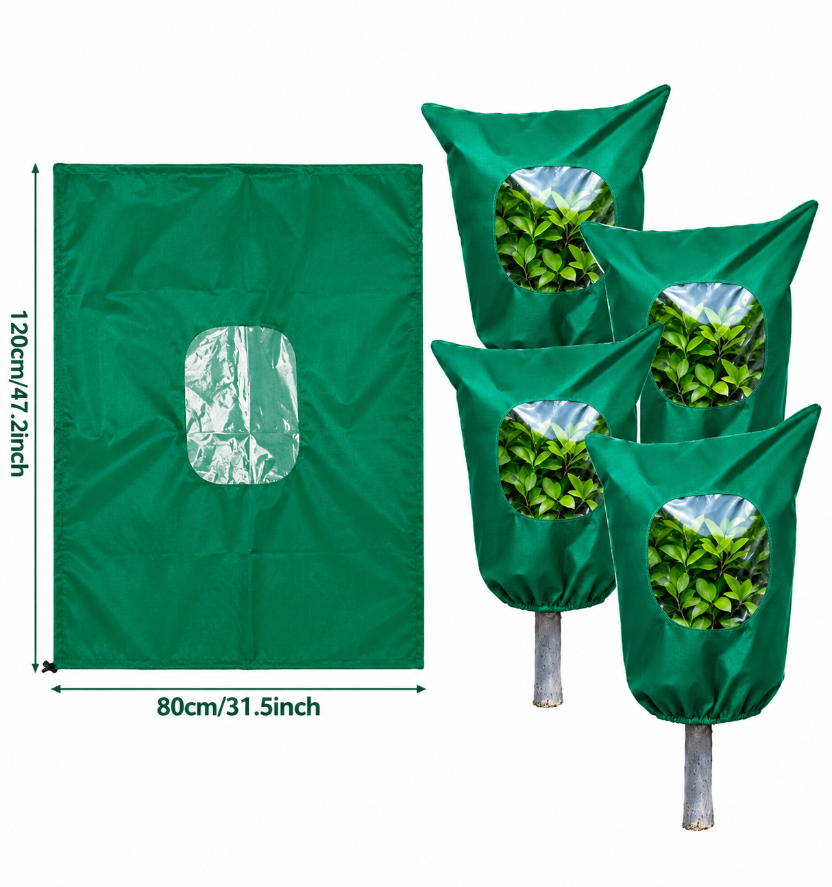 🌱 Plant Frost Protection Cover – Winter Freeze Protector ❄️