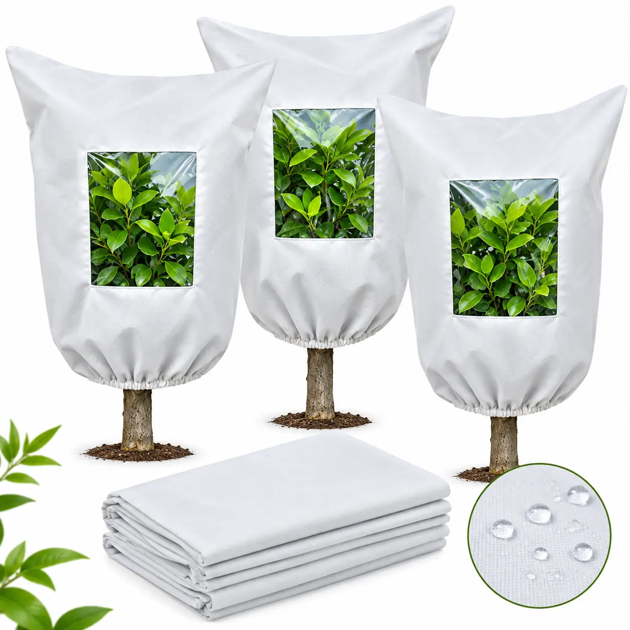 Plant frost protection cover