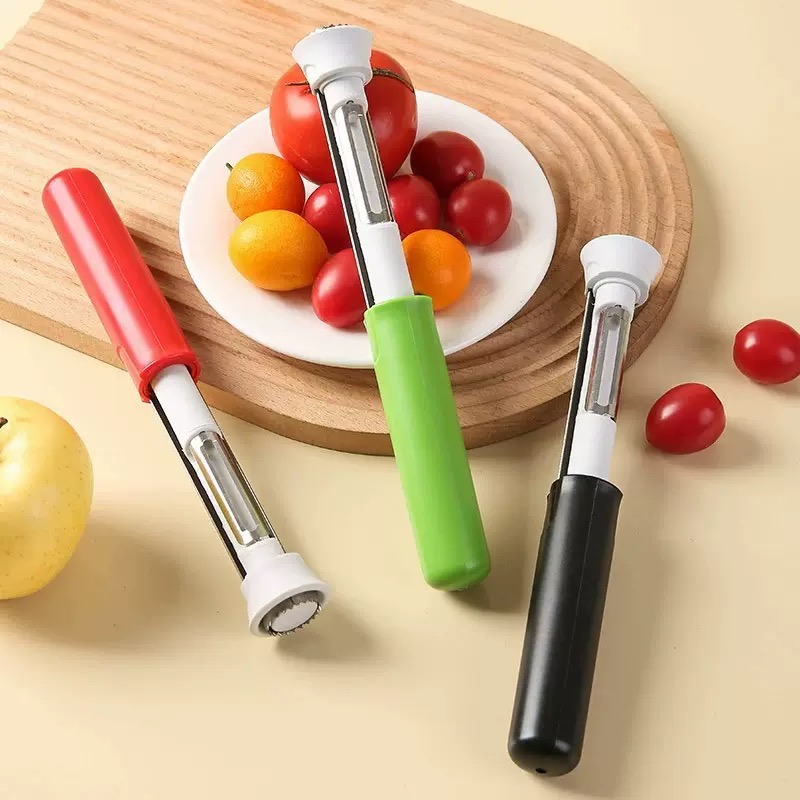 Premium Apple Corer Tool with Sharp Blade, Sturdy Apple Core Remover, Stainless Steel Corer for Apple and Pear, Easy to Use and Clean