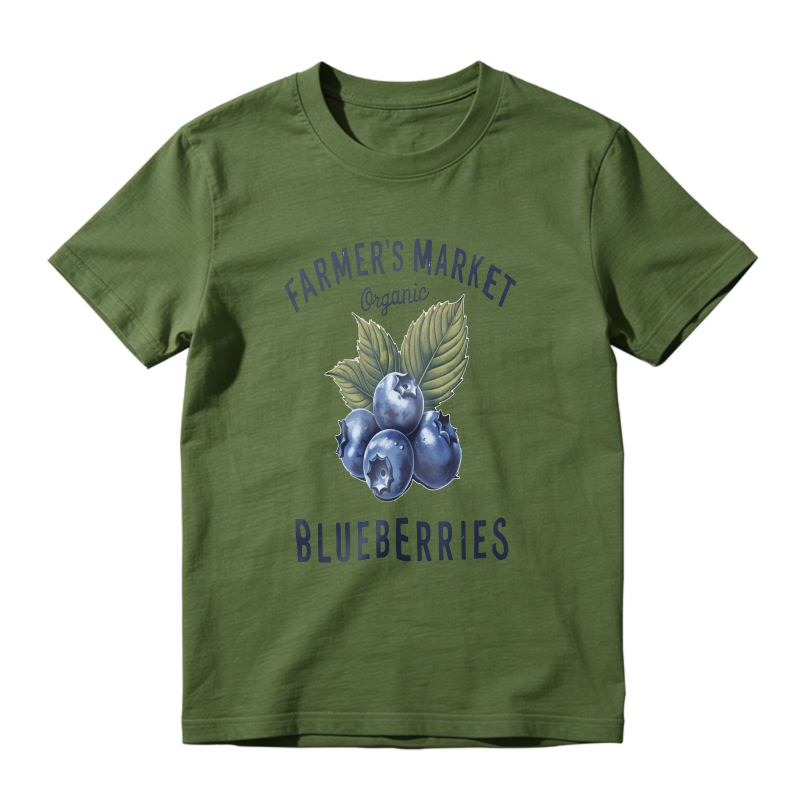Farmers Market Organic Blueberries Unisex Classic T-shirt