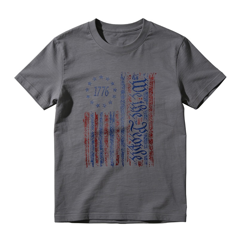 American Flag 1776 We The People Design Unisex Classic T-shirt