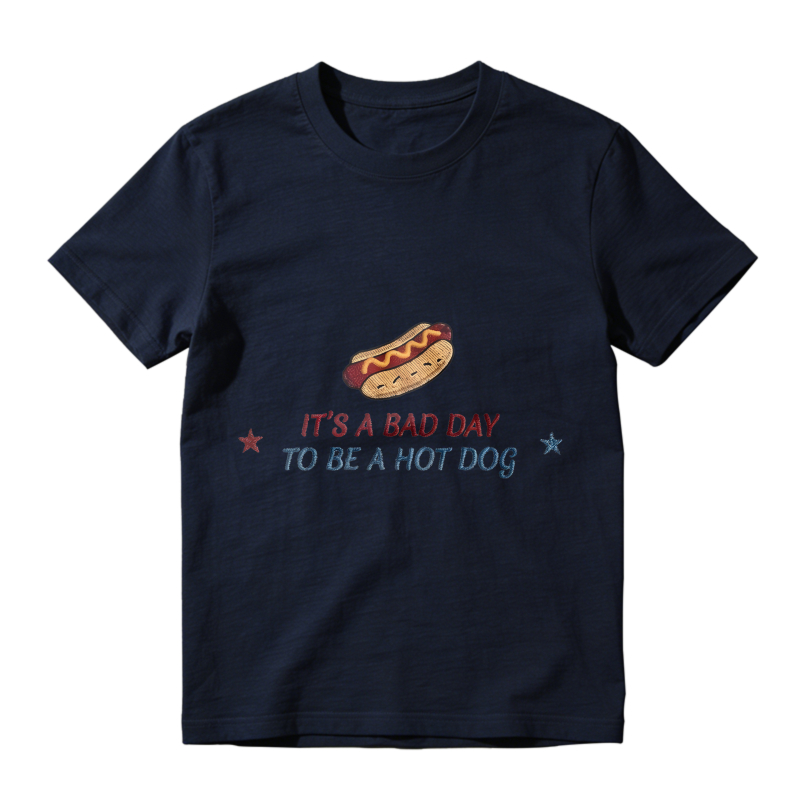 Hot Dog It S A Bad Day To Be A Hot Dog Unisex Classic T-shirt