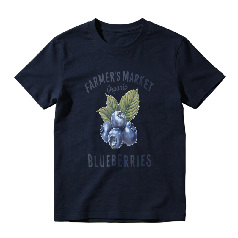 Farmers Market Organic Blueberries Unisex Classic T-shirt