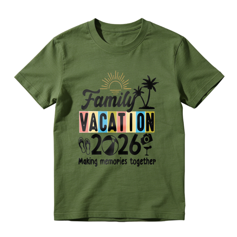 Family Vacation 2026 Making Memories Together Unisex Classic T-shirt
