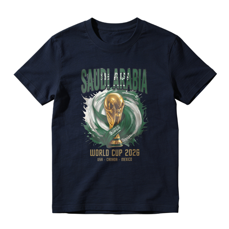 Saudi Arabia World Cup 2026 Usa Canada Mexico Unisex Classic T-shirt