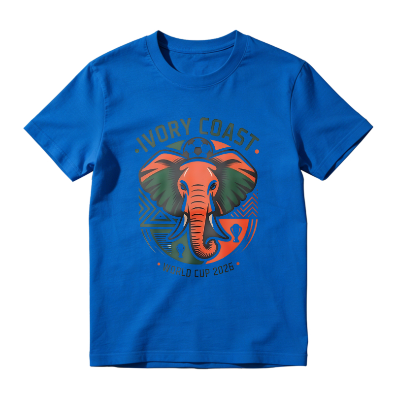 Ivory Coast Elephant World Cup 2026 Unisex Classic T-shirt