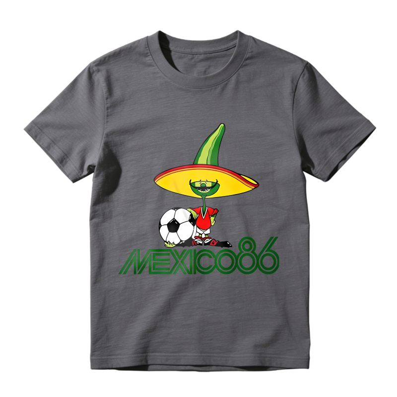 Mexico 1986 World Cup Soccer Cartoon Character Unisex Classic T-shirt