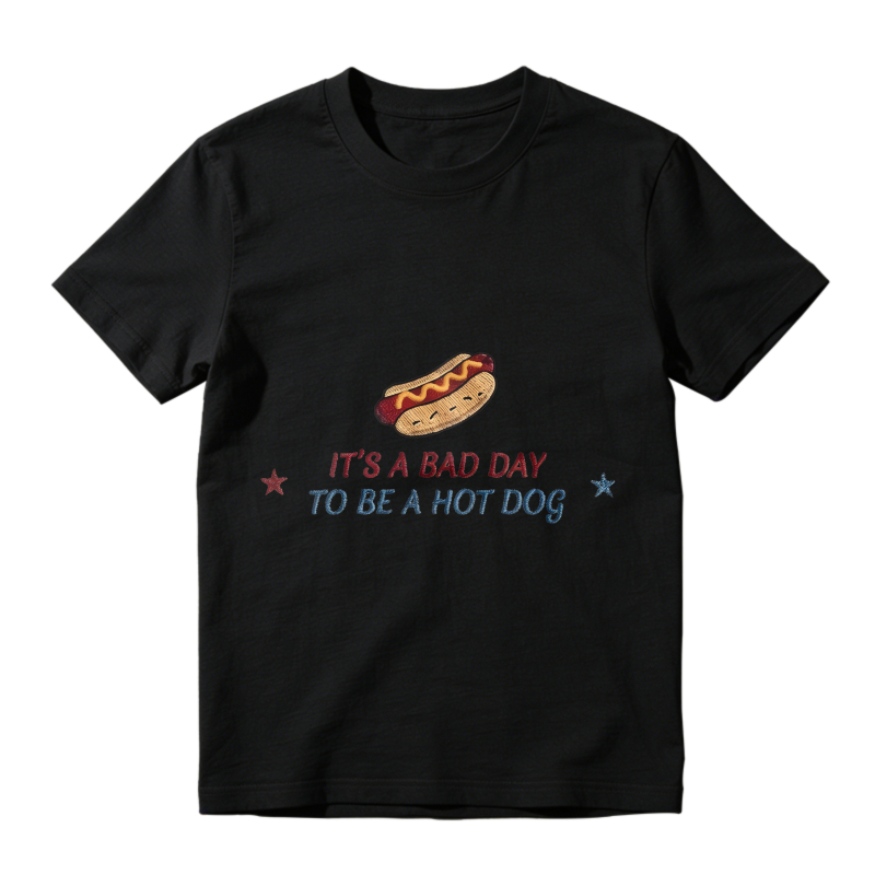 Hot Dog It S A Bad Day To Be A Hot Dog Unisex Classic T-shirt