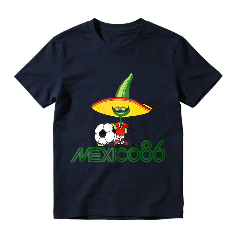 Mexico 1986 World Cup Soccer Cartoon Character Unisex Classic T-shirt
