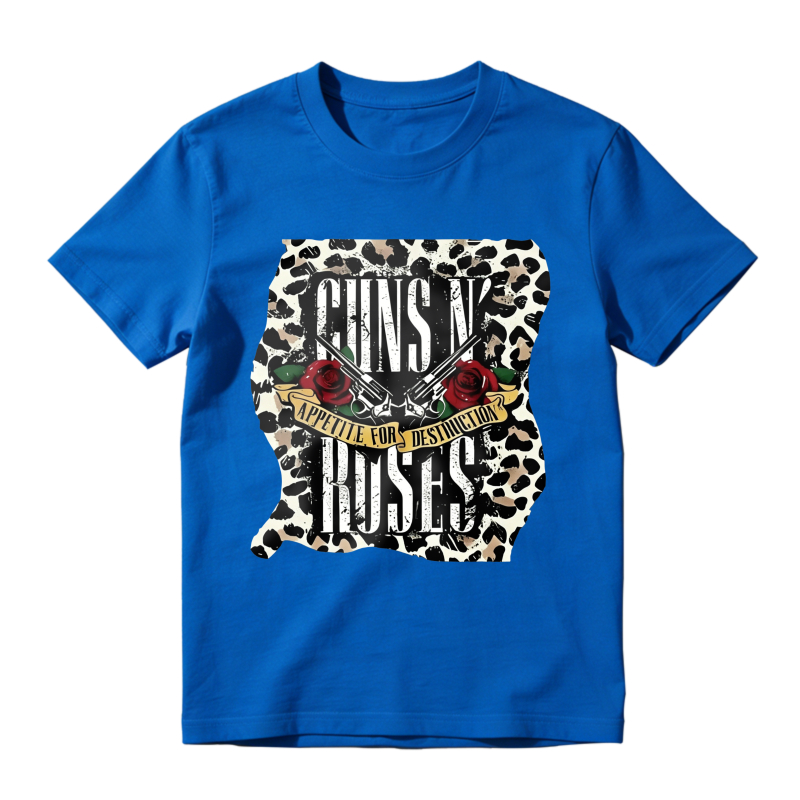 Guns N Roses Appetite For Destruction Leopard Print Unisex Classic T-shirt