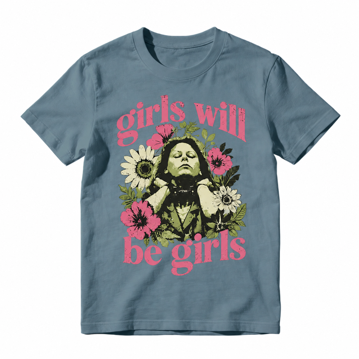 Aileen Wuornos Vintage T-Shirt,Girls Will Be Girls Graphic Tee,Feminist True Crime Tee