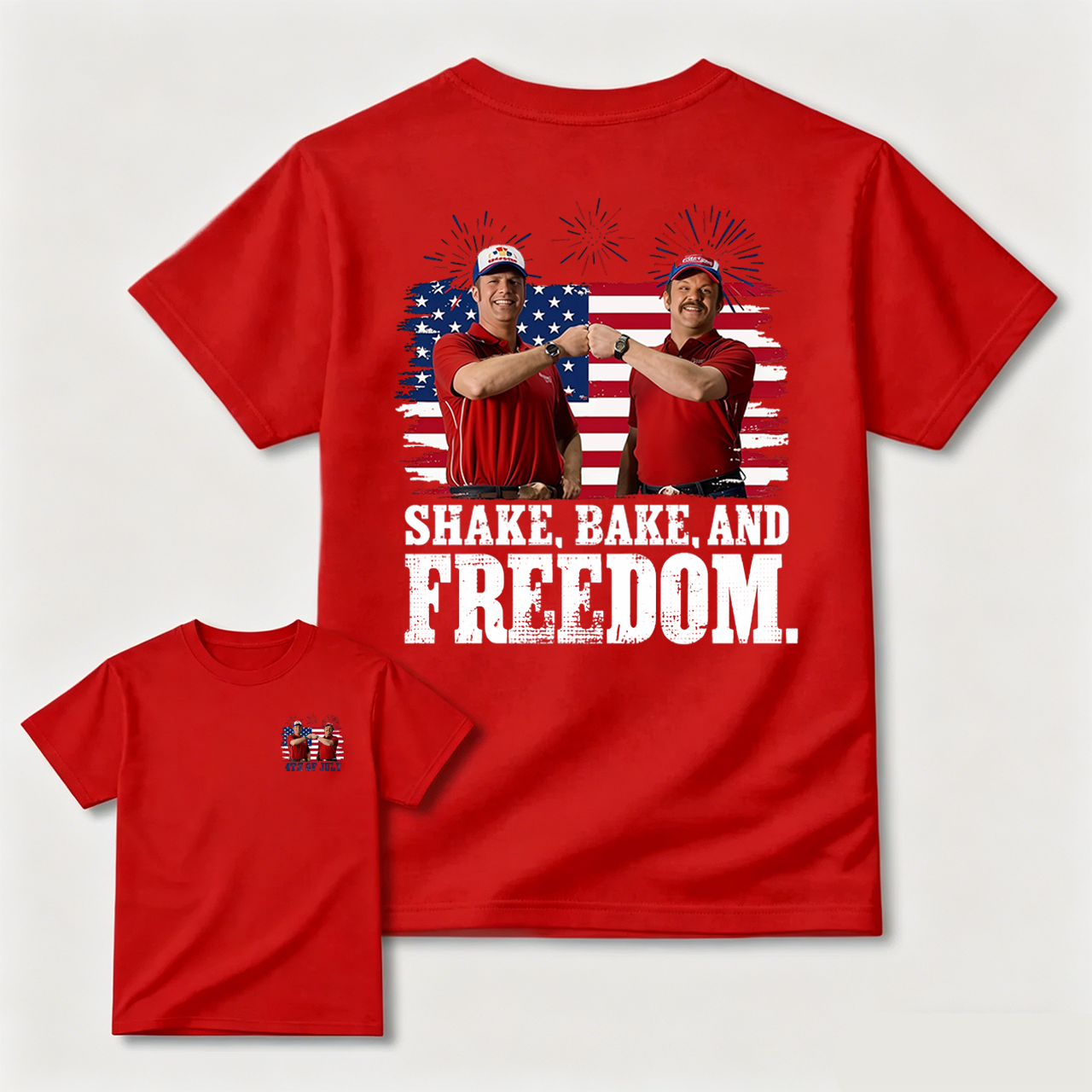 4th of July Shake and Bake Freedom Tee