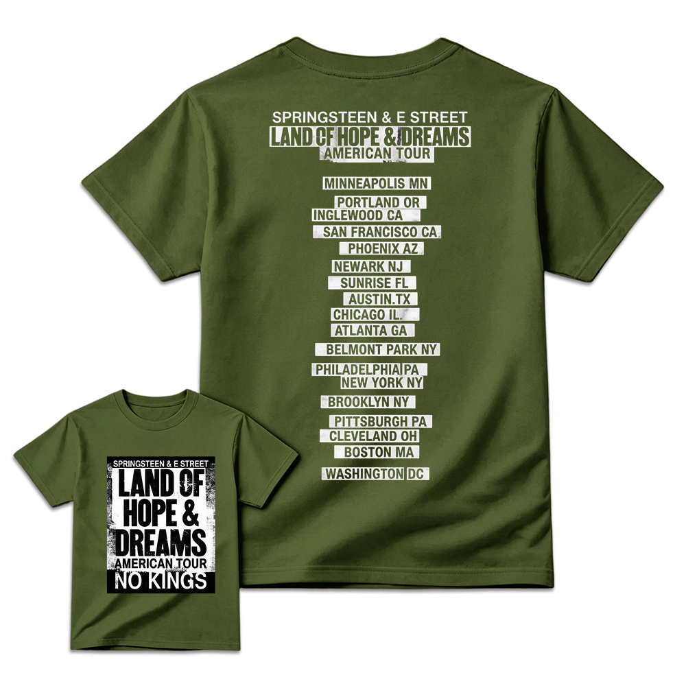 Vintage American Tour Graphic Tee,Unisex Shirt