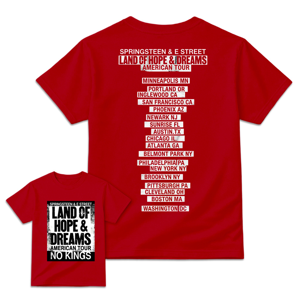 Vintage American Tour Graphic Tee,Unisex Shirt