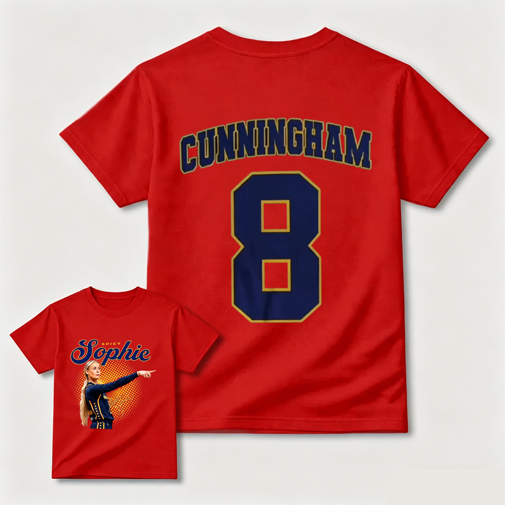 [Copy]Sophie Cunningham Vintage Basketball Graphic Tee, Retro Sports Fan Unisex Cotton T-Shirt