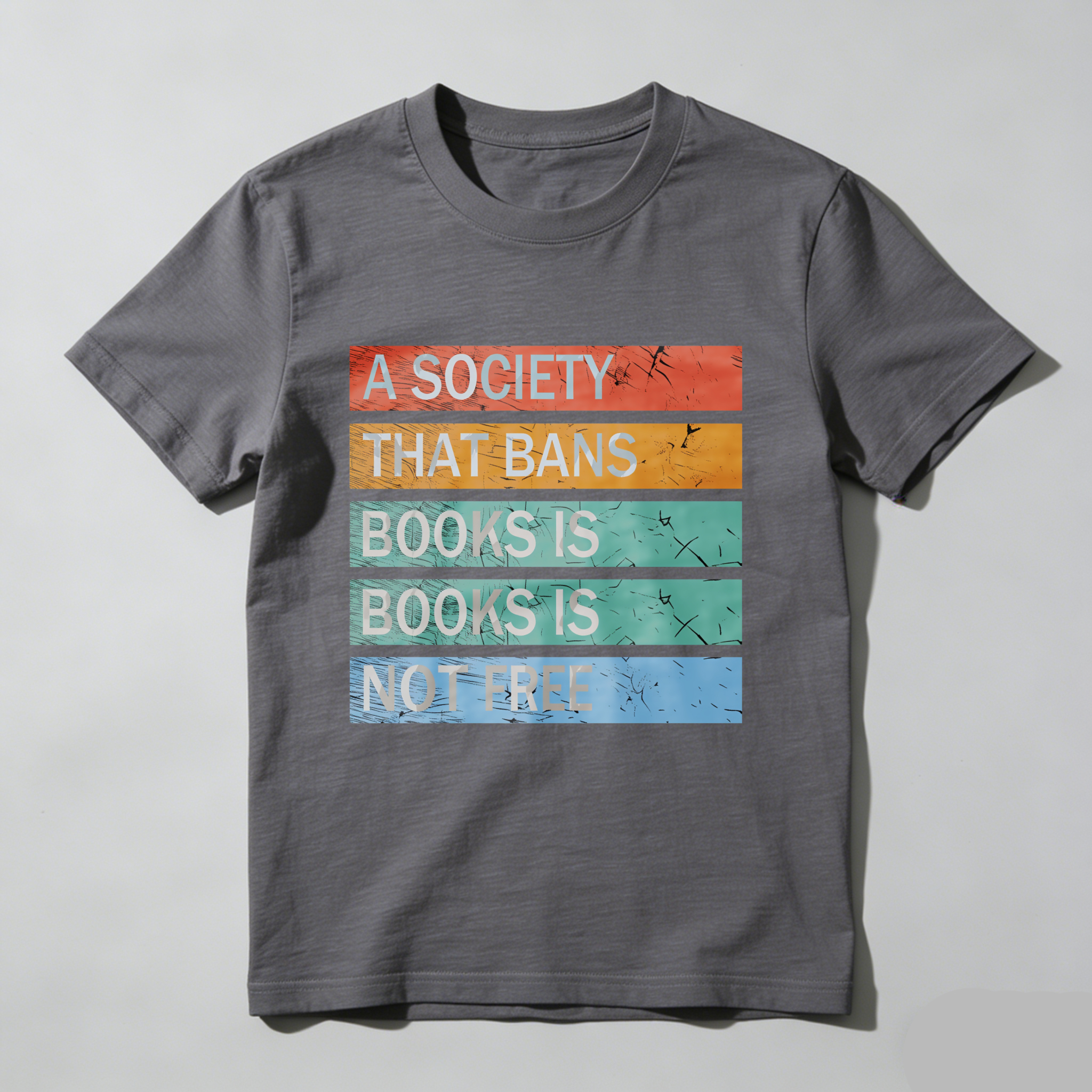 Wardrobecart A Society That Bans Books Is Not Free tshirt