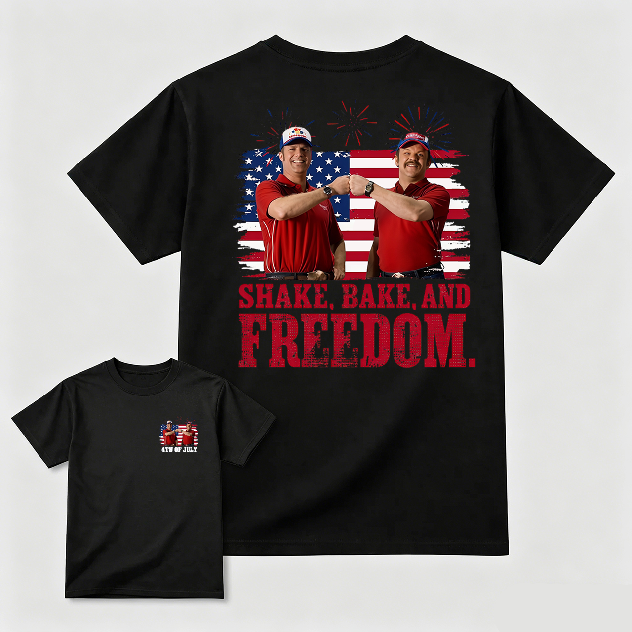 4th of July Shake and Bake Freedom Tee