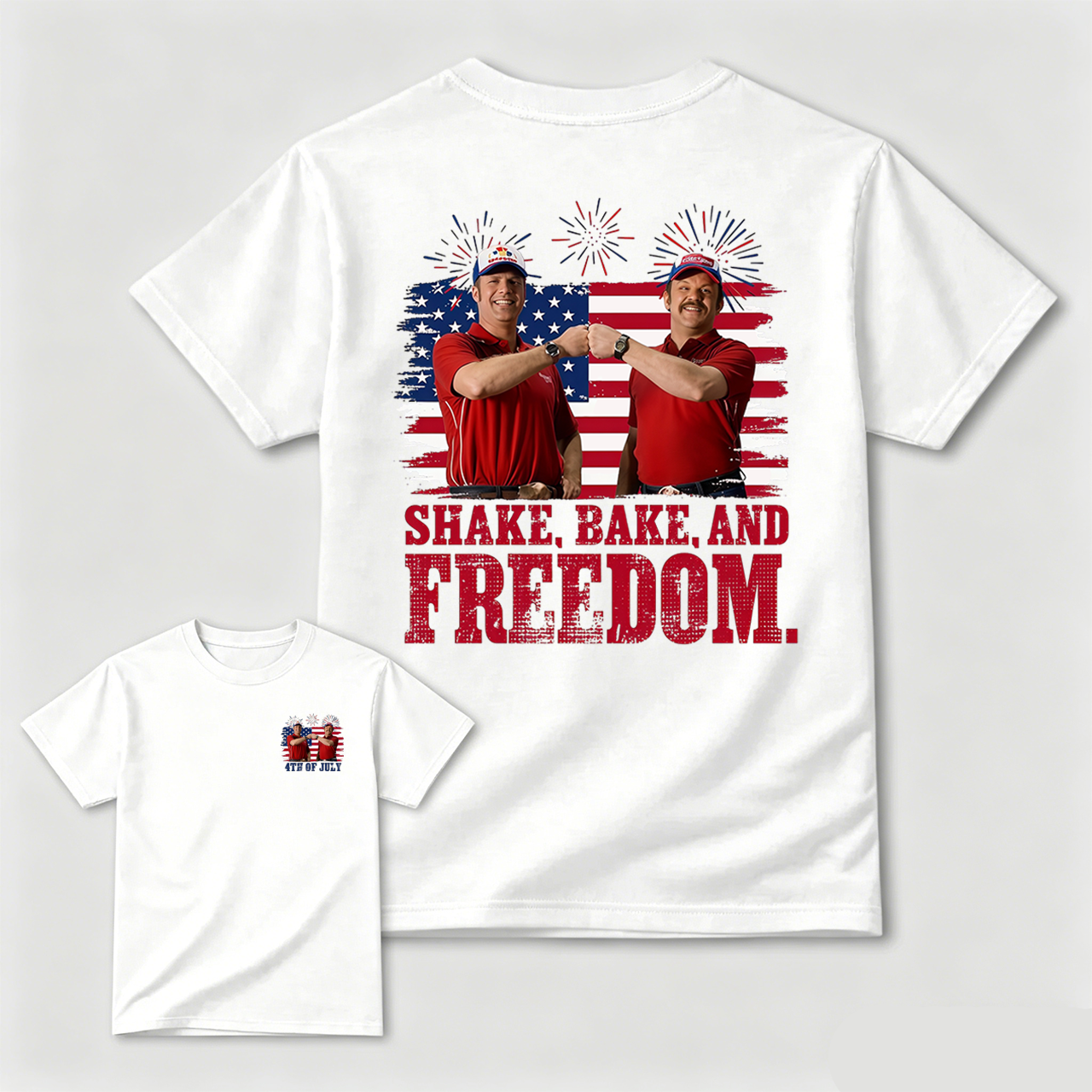 4th of July Shake and Bake Freedom Tee