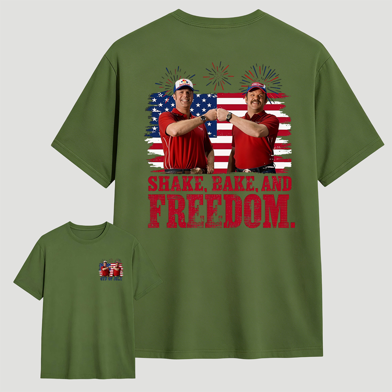 4th of July Shake and Bake Freedom Tee
