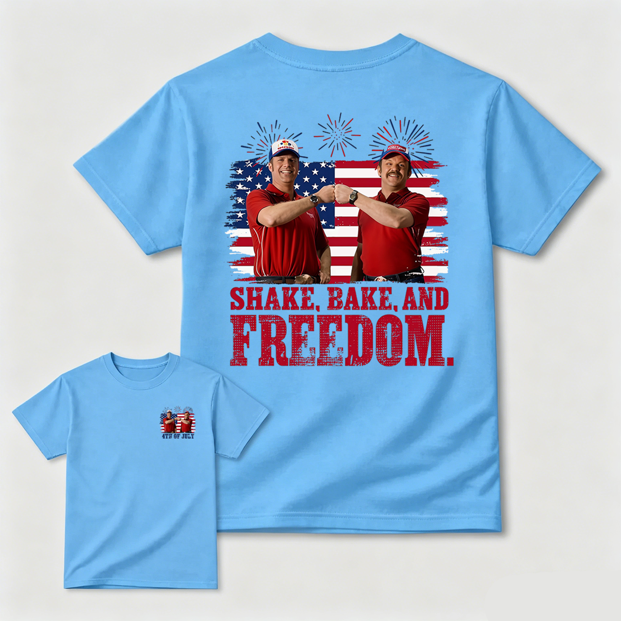 4th of July Shake and Bake Freedom Tee