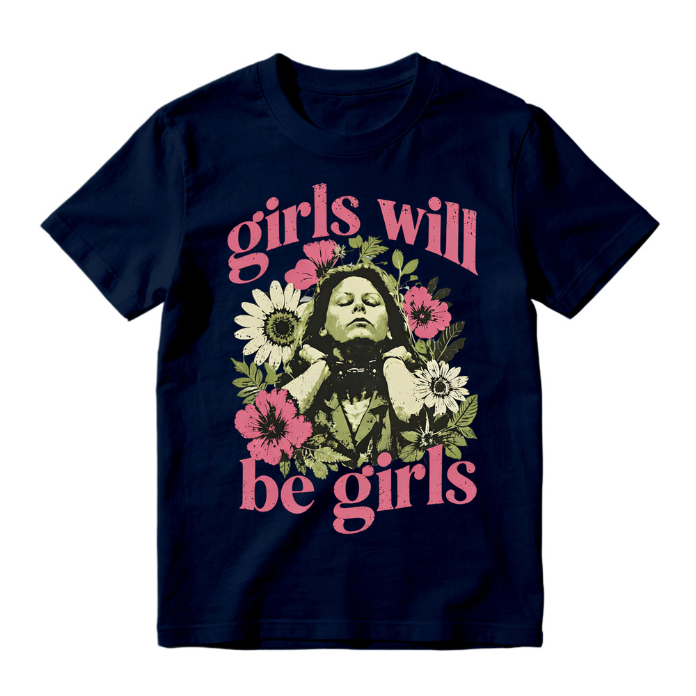 Aileen Wuornos Vintage T-Shirt,Girls Will Be Girls Graphic Tee,Feminist True Crime Tee