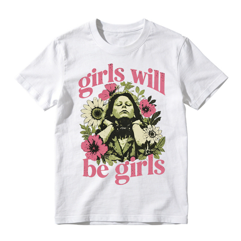 Aileen Wuornos Vintage T-Shirt,Girls Will Be Girls Graphic Tee,Feminist True Crime Tee