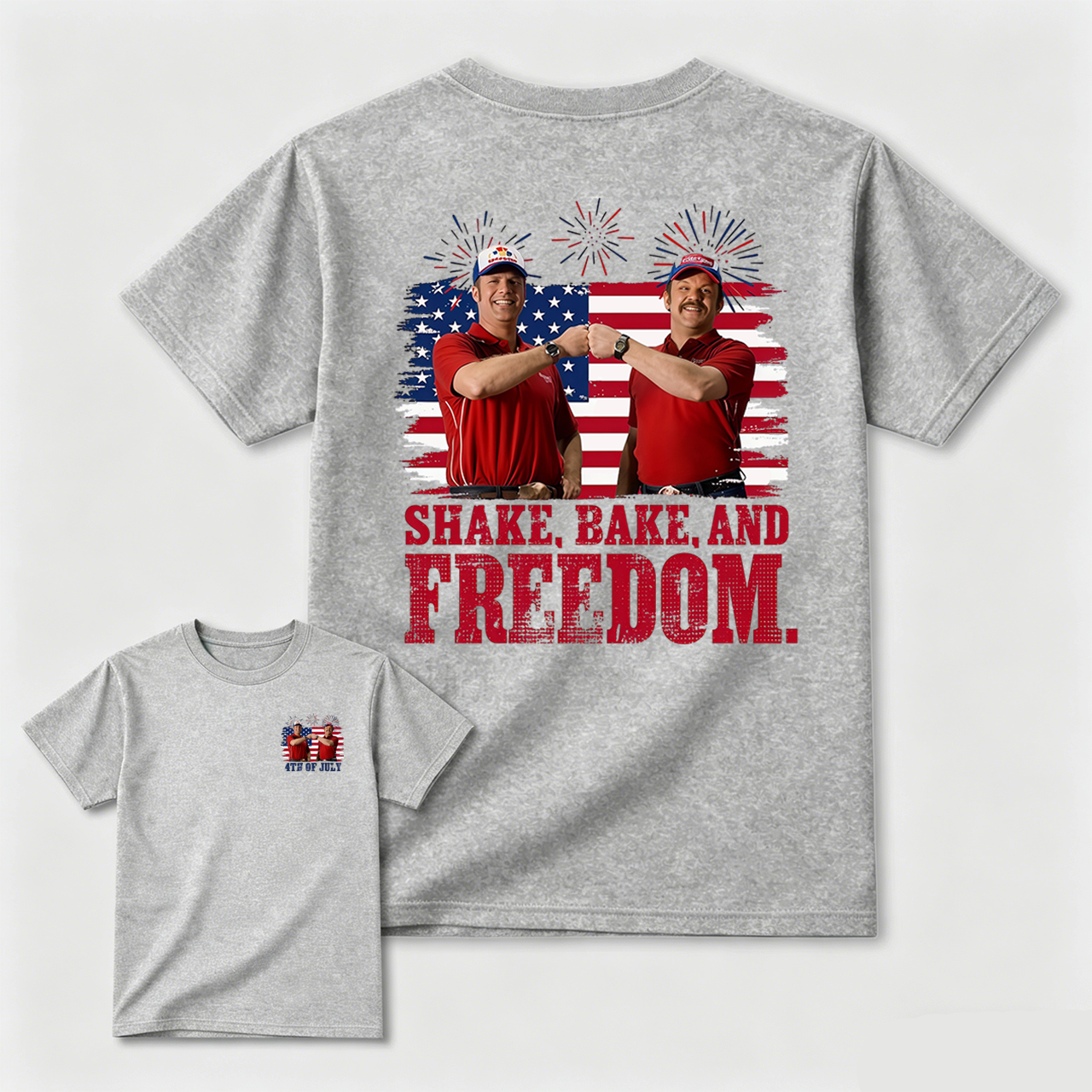 4th of July Shake and Bake Freedom Tee