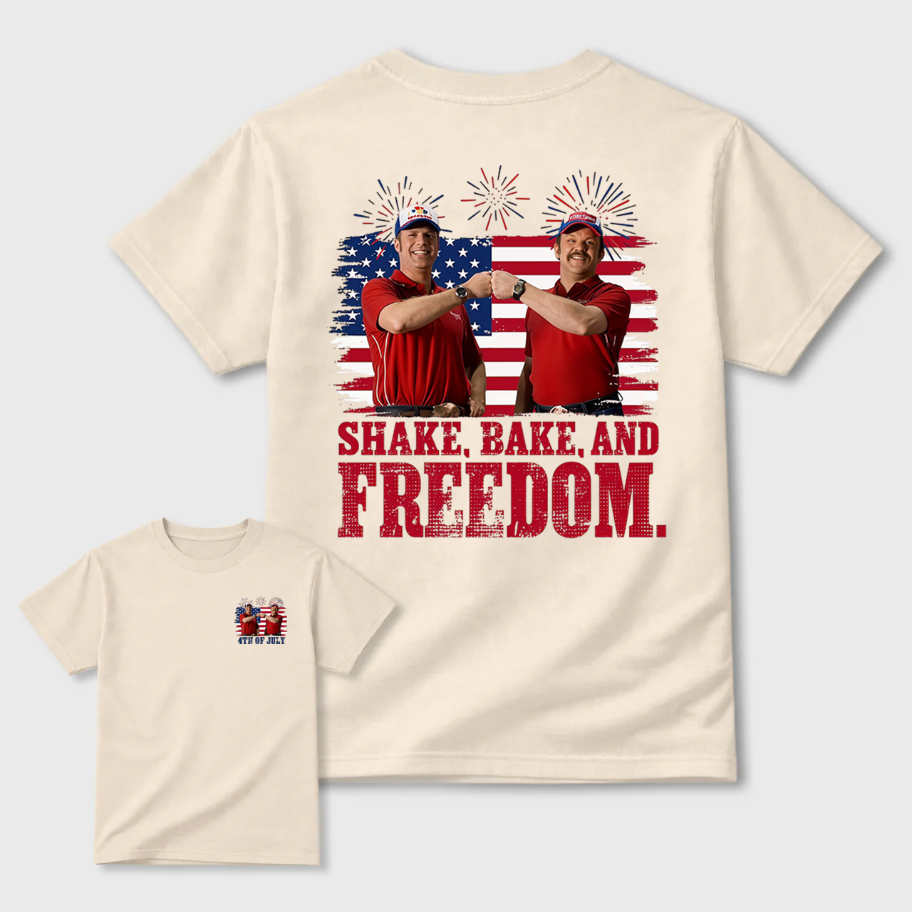 4th of July Shake and Bake Freedom Tee