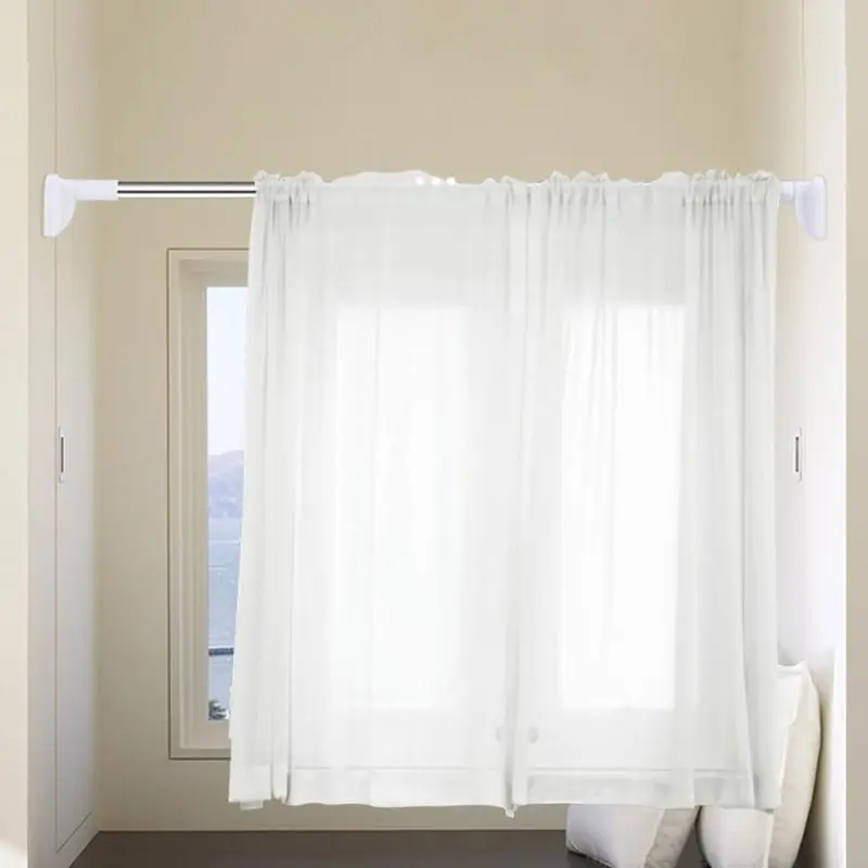 ✨ Adjustable Tension Rod – Drill-Free Expandable Clothes Drying & Storage Bar for Closets, Bathrooms & Laundry Rooms