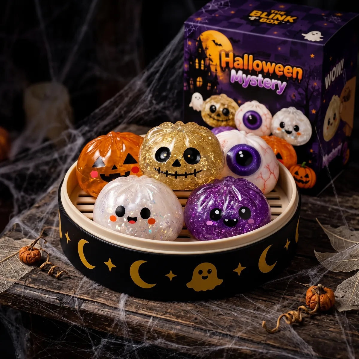 Haunted Halloween Dumpling Squishy Set