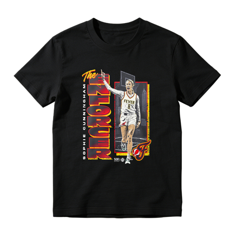 Sophie Cunningham The Moment Indiana Fever Basketball Player Graphic T-shirt
