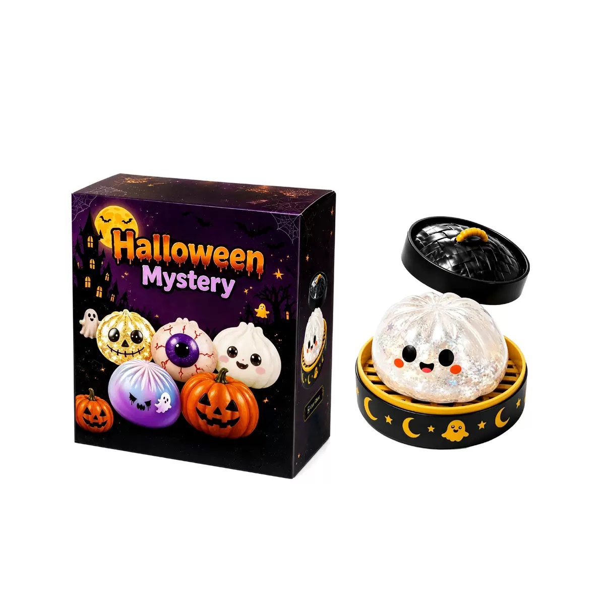Haunted Halloween Dumpling Squishy Set