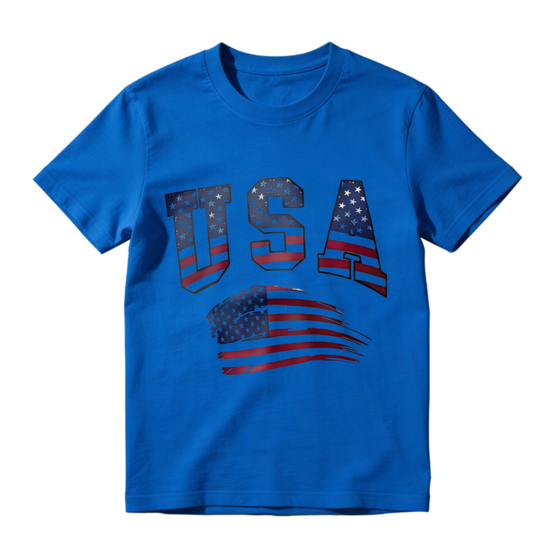 Usa Flag Design Unisex Classic T-shirt