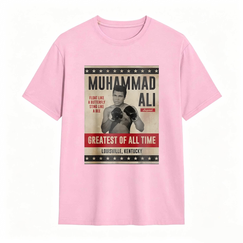 Muhammad Ali Float Like A Butterfly Sting Like A Bee Greatest Of All Time Louisville Kentucky T-shirt